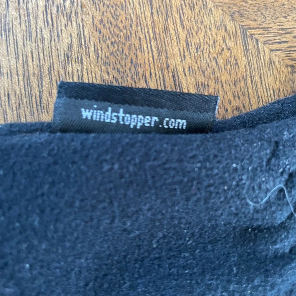 The North Face Windstopper Gloves Women Lg Black Fleece Outdoor Ski Goretex